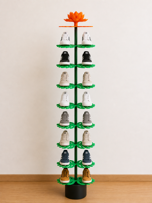 Bloom Tower – Modular Vertical Organizer