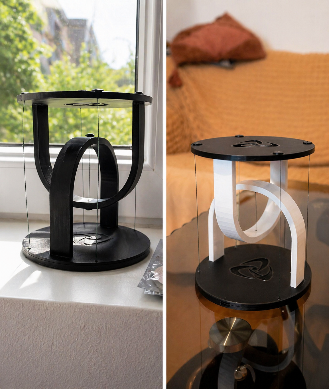 Încărcător wireless Tensegrity